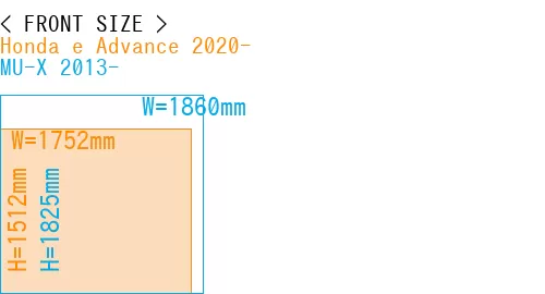 #Honda e Advance 2020- + MU-X 2013-